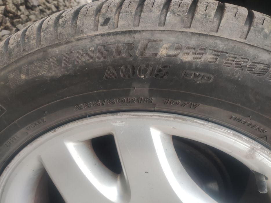 235 60 18 5x130 диски колеса kyron rexton ssangyong actyon bridgestone