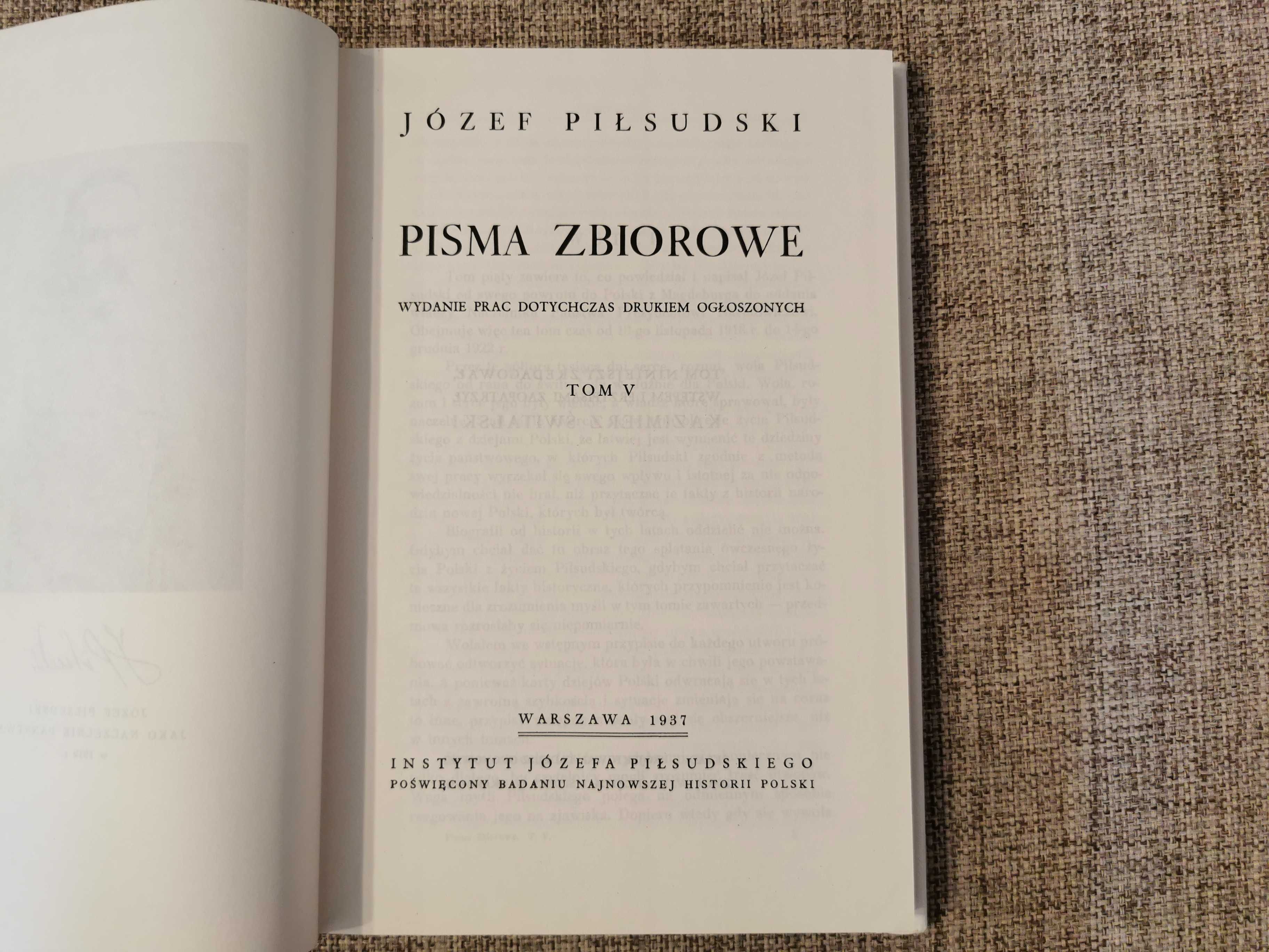Pisma zbiorowe Józef Piłsudski - Tom V 5