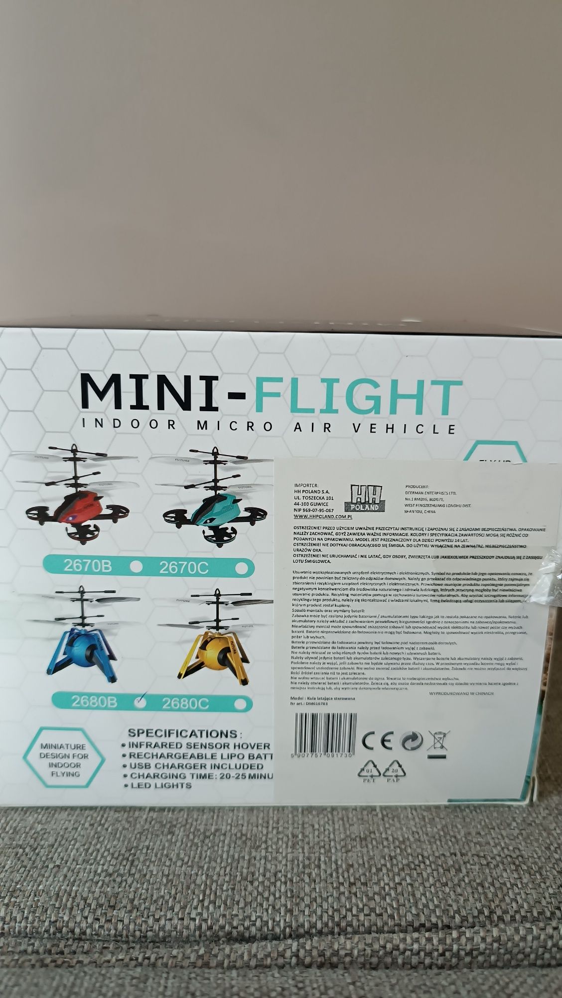 Mini dron dla dziecka