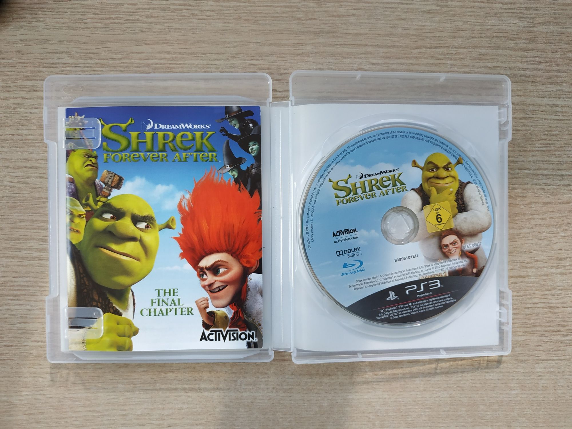 Shrek forever after,ps3, stan bardzo dobry, możliwa wysyłka