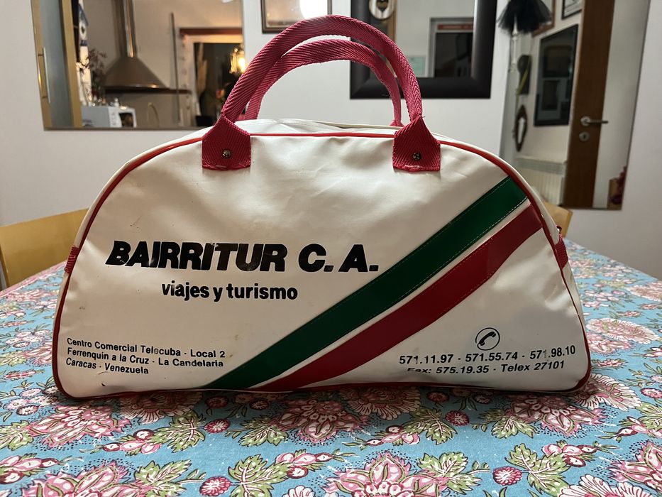 Mala de viagem venezuela vintage