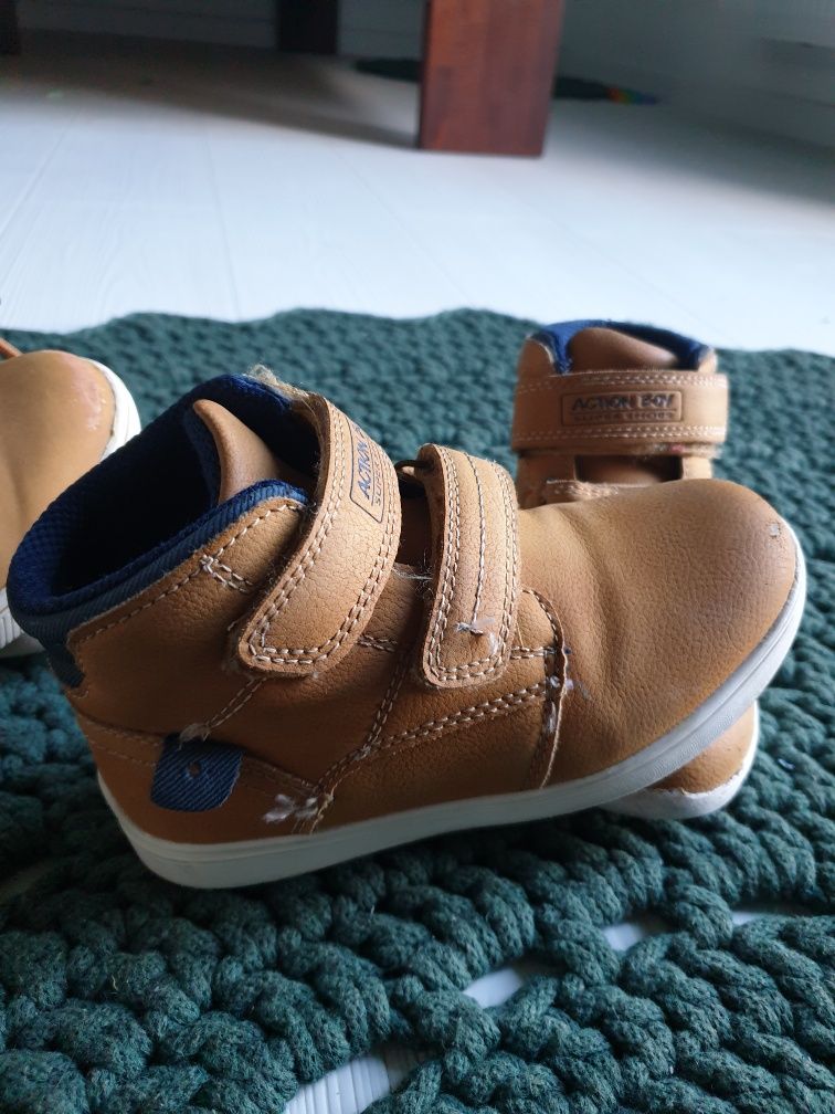 Buty trzewiczki dla bliźniaków