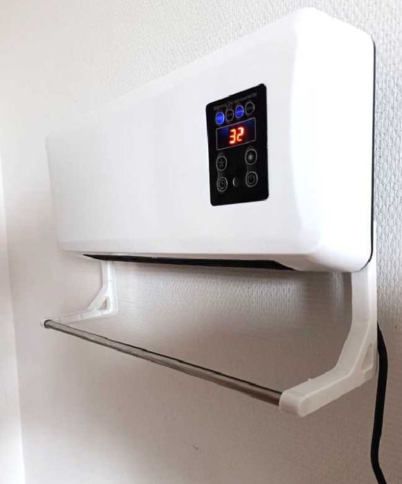 обігрівач підвісний з пультом та сушаркою тепловентилятор дуйка 1500W