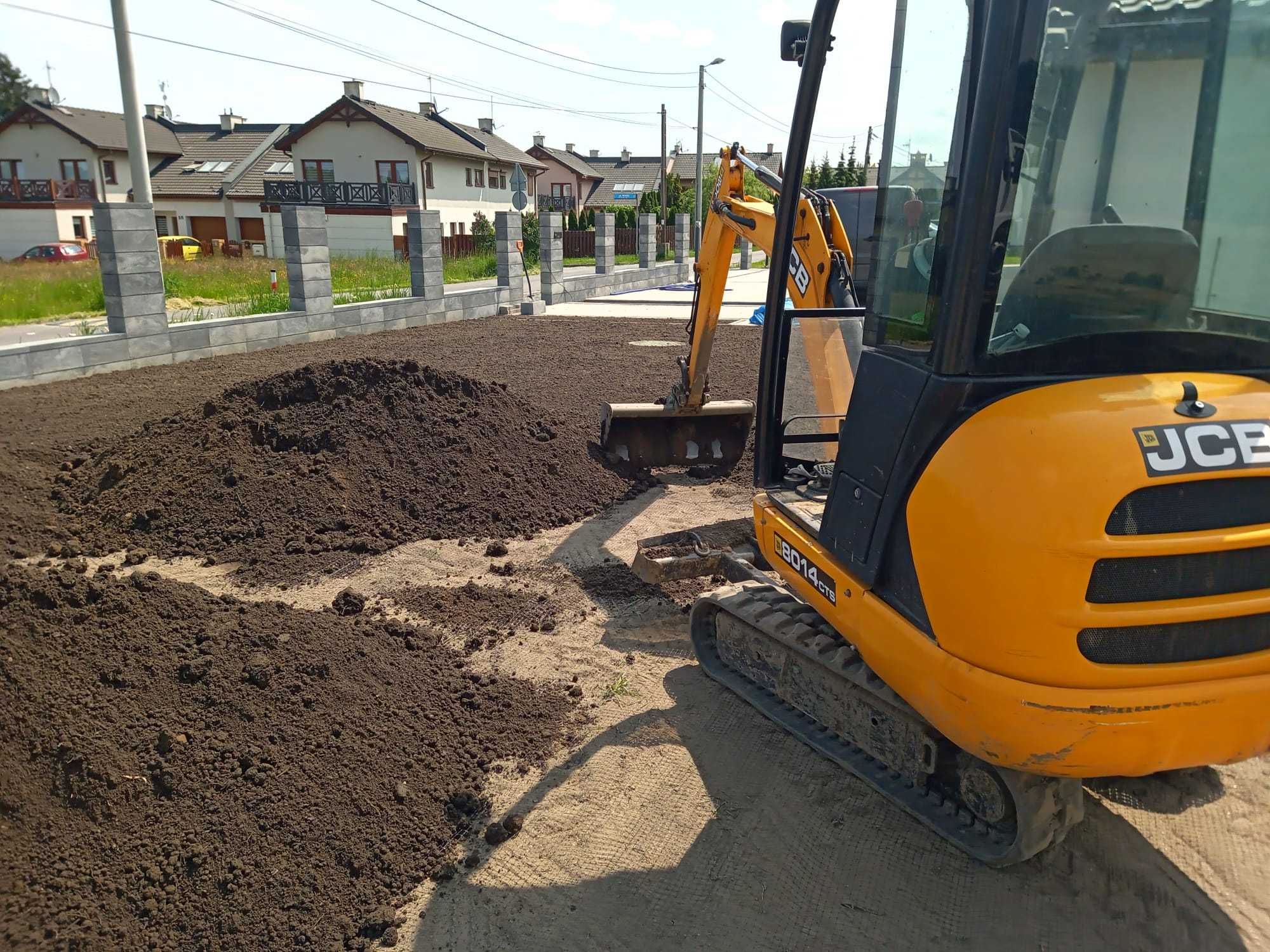 Usługi MINIKOPARKA Wywrotka Drogi dojazdowe do posesji , Odwodnienia