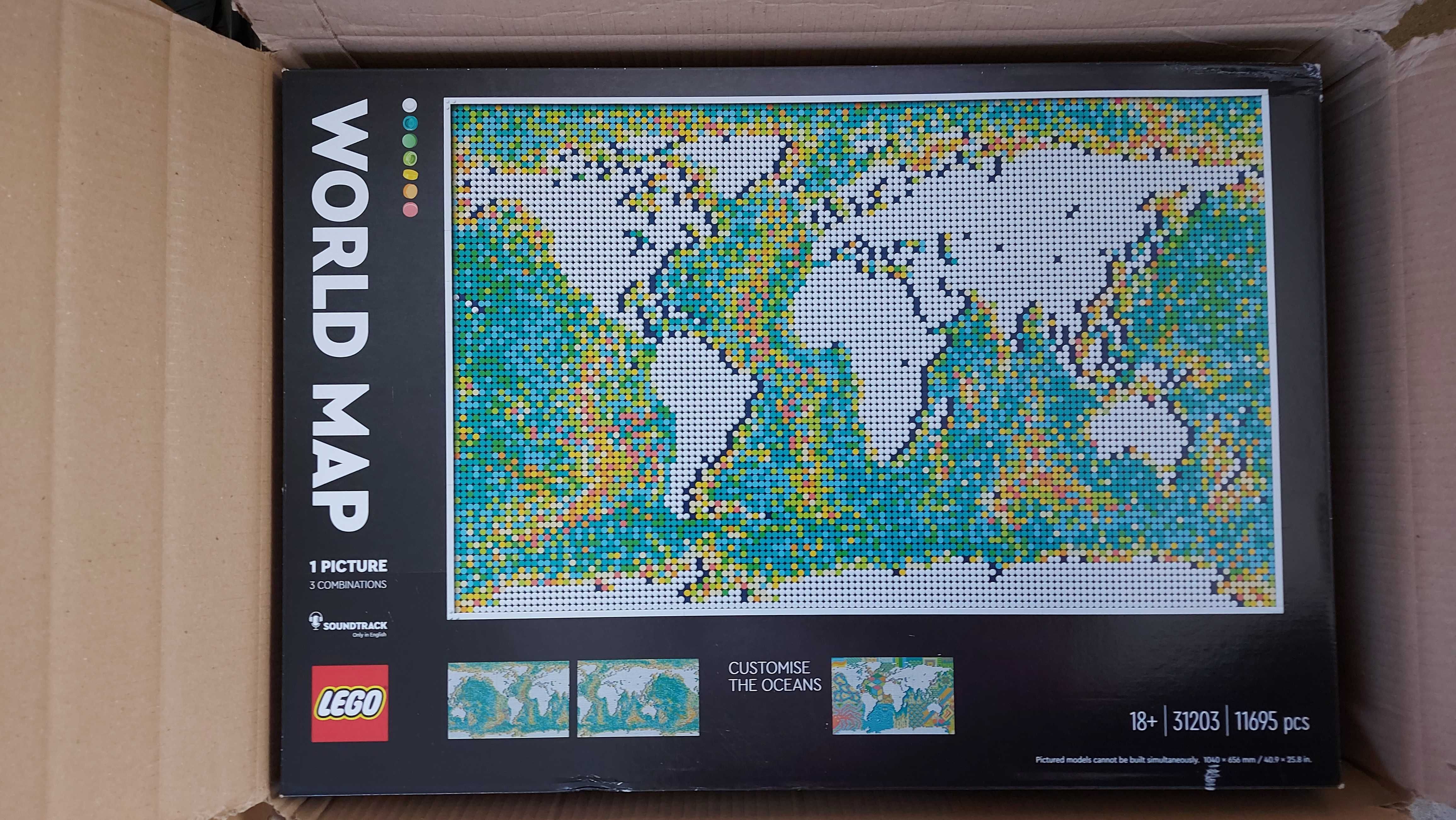 LEGO® 31203 Art - Mapa świata