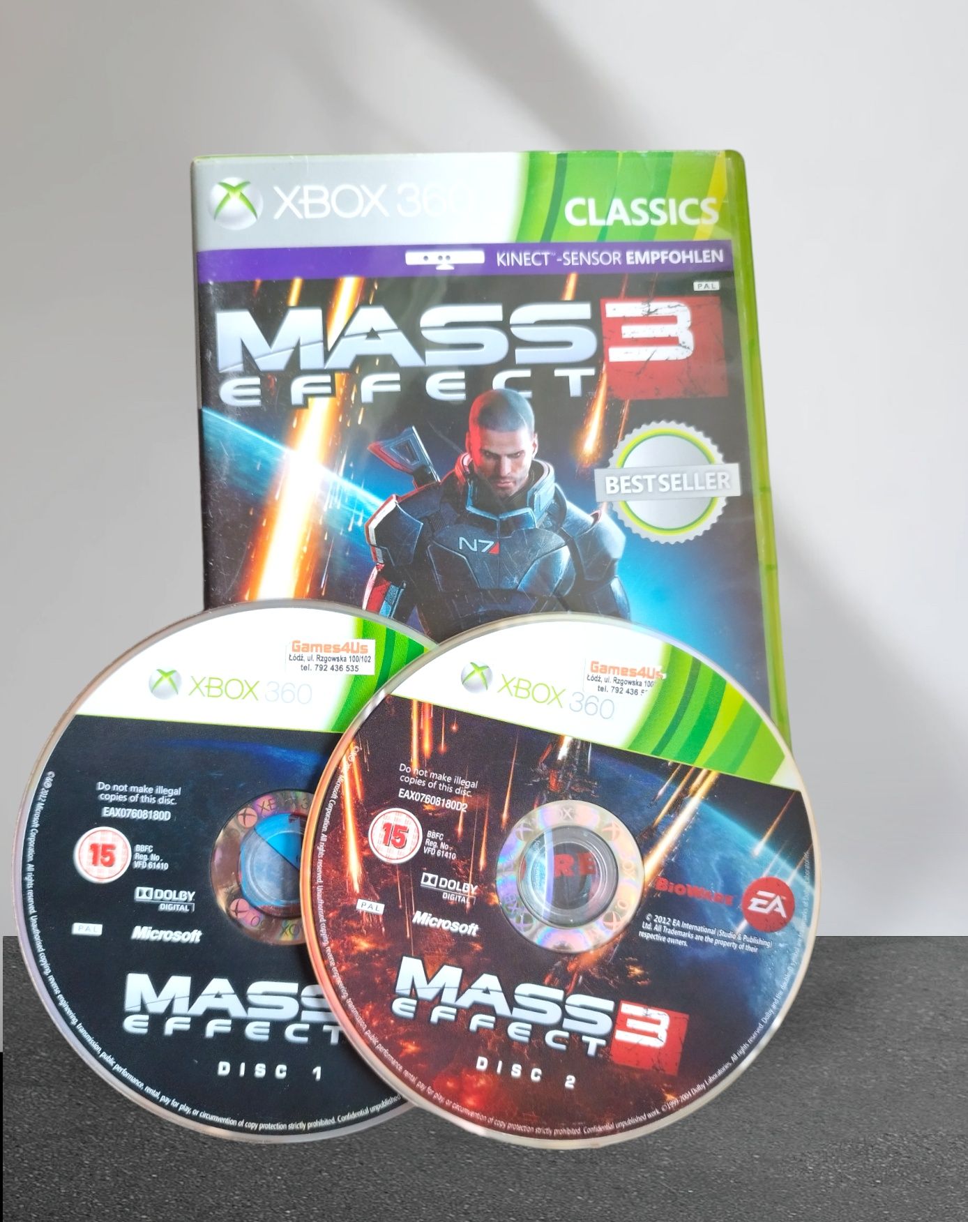 Mass Effect 3 Xbox 360