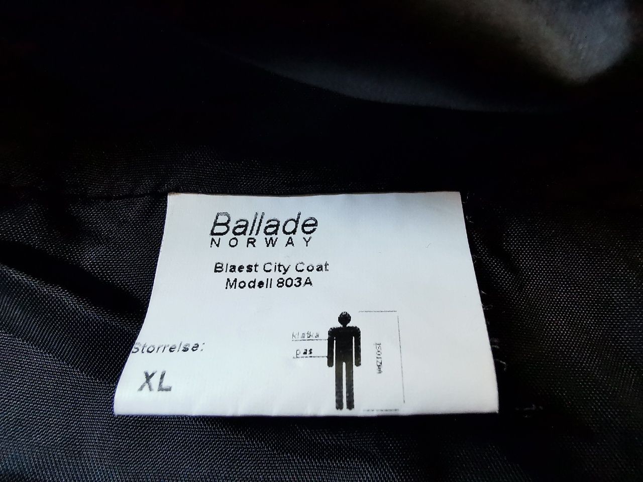 Blaest City Coat Lilleboe parka płaszcz przeciwdeszczowy XL