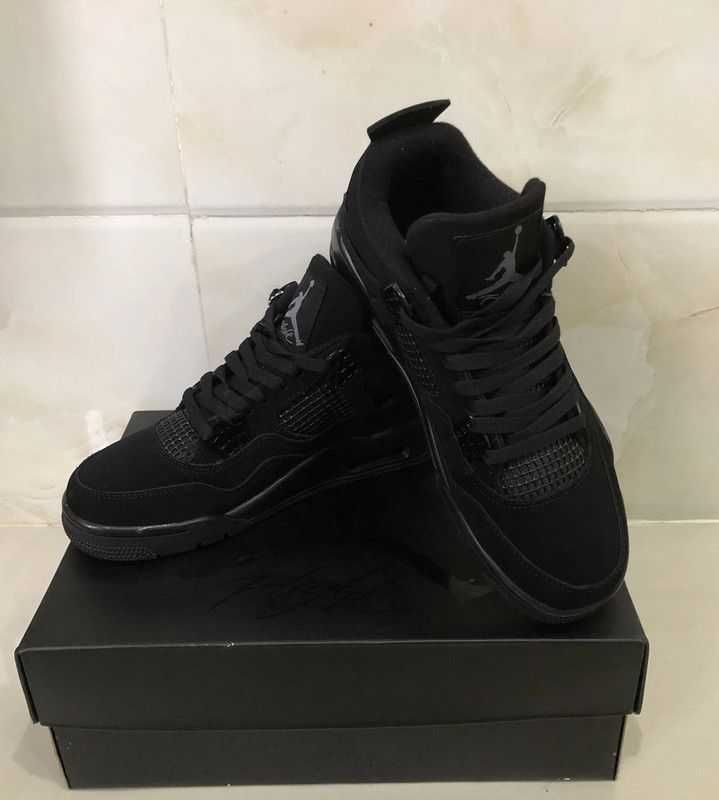 Nike Air Jordan 4 Retro Black Eu 41