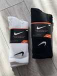 Skarpety nike 41-46 3x czarne 3x białe 6 par razem