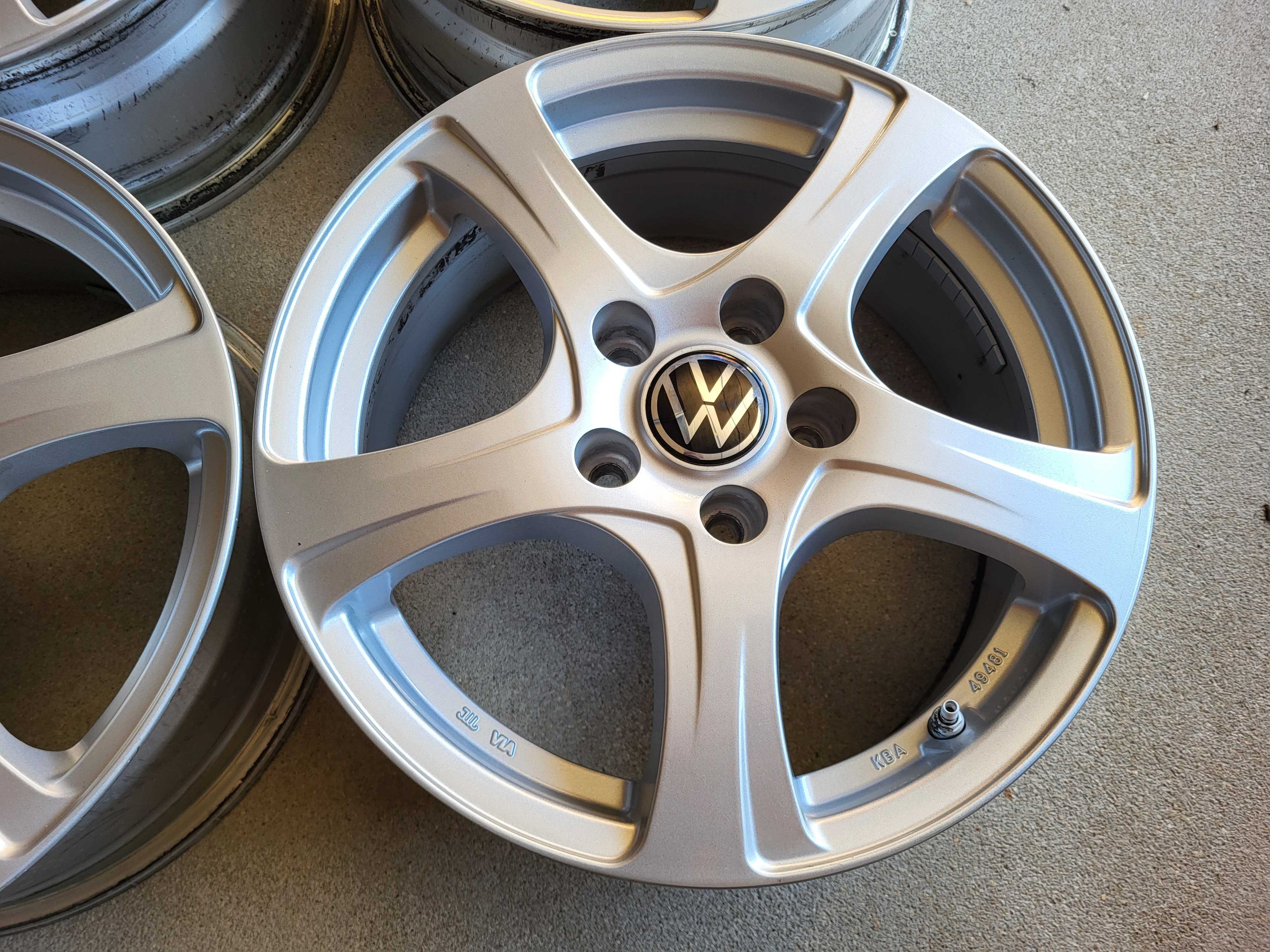 [666] Felgi aluminiowe 16 Cali 5x112 ET40 VW Golf Passat Touran