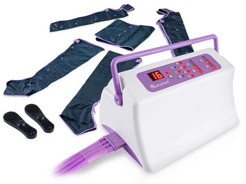 Pressoterapia com 4 canais independentes