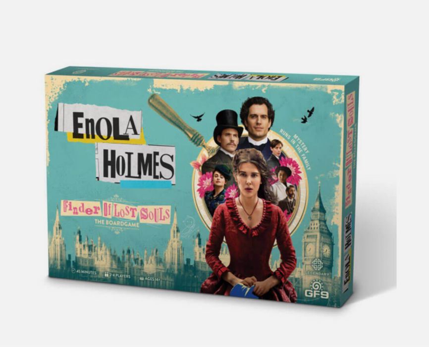 Настільна гра Enola Holmes англійською. Нова, запакована, оригінал