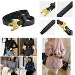 Pasek paski Celine Paris 3cm zloty logowany