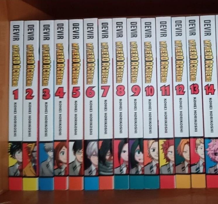 Coleção My Hero Academy 1-14