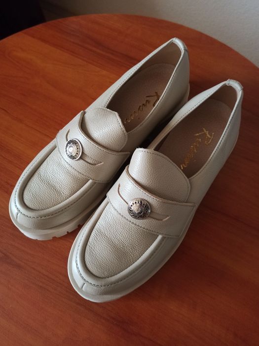 Mokasyny Rusin skóra naturalna r 39 nowe