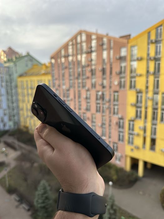 Физ Сим 96% Аккум Идеал iPhone 14 128Gb Midnight Айфон Black