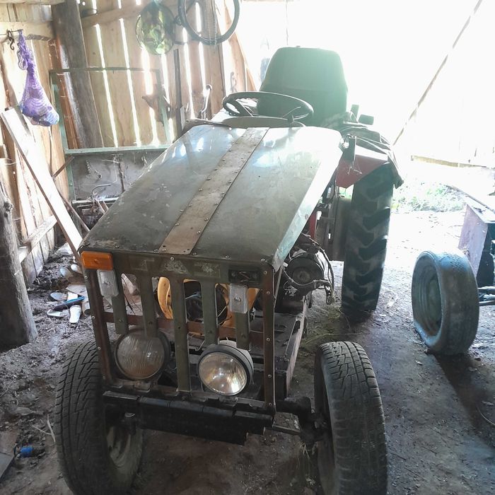 Саморобний трактор