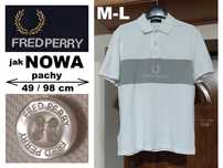 koszulka polo FRED PERRY M L klatka 47 48 49 - 94 - 96 98 j. NOWA
