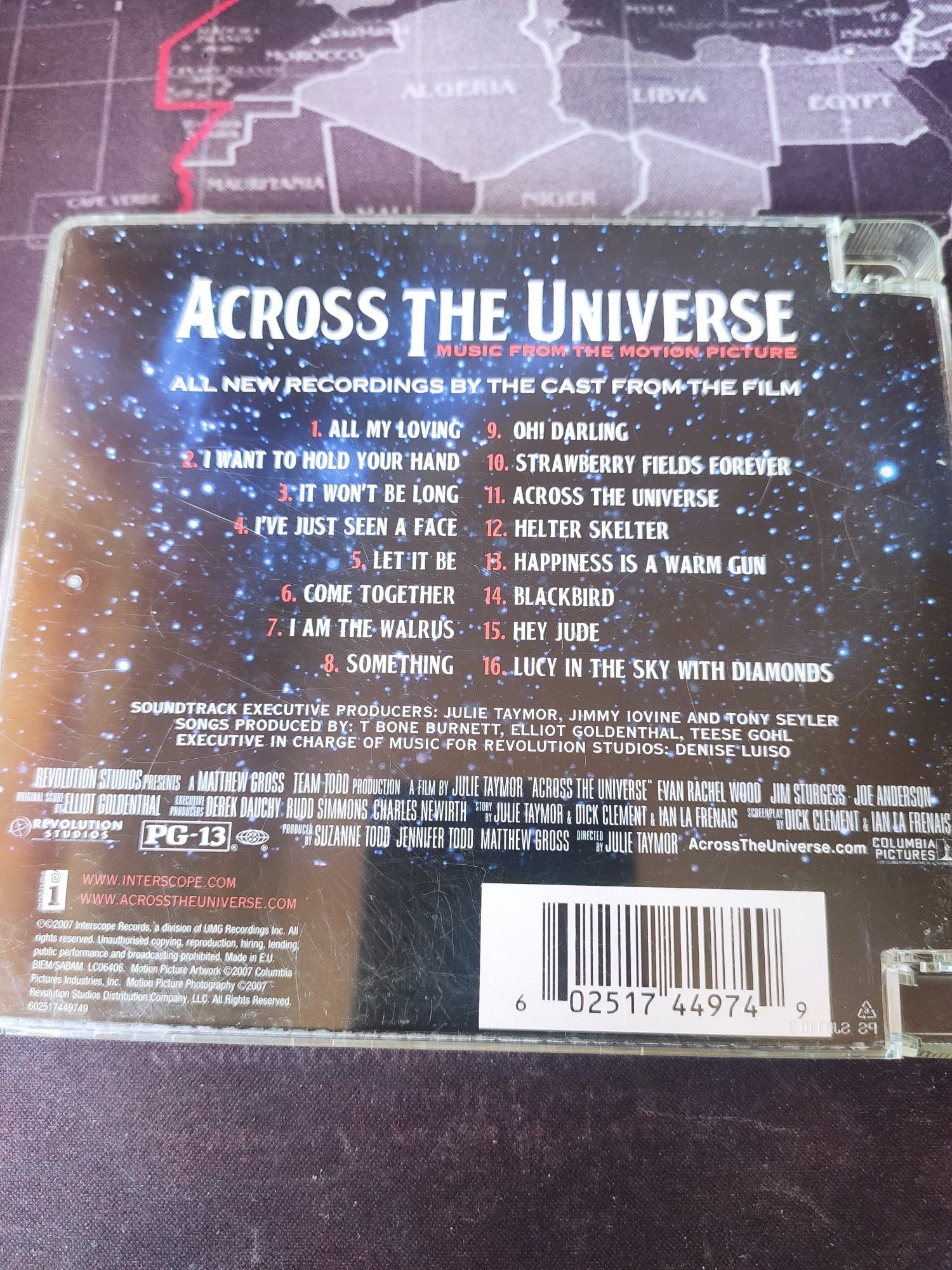 Płyta CD Across the Universe Music from the Motion Picture OST