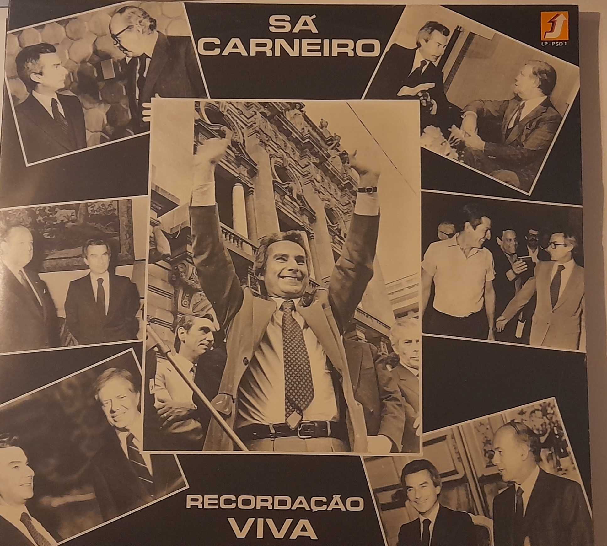 Disco vinil Sá Carneiro,  recordação viva