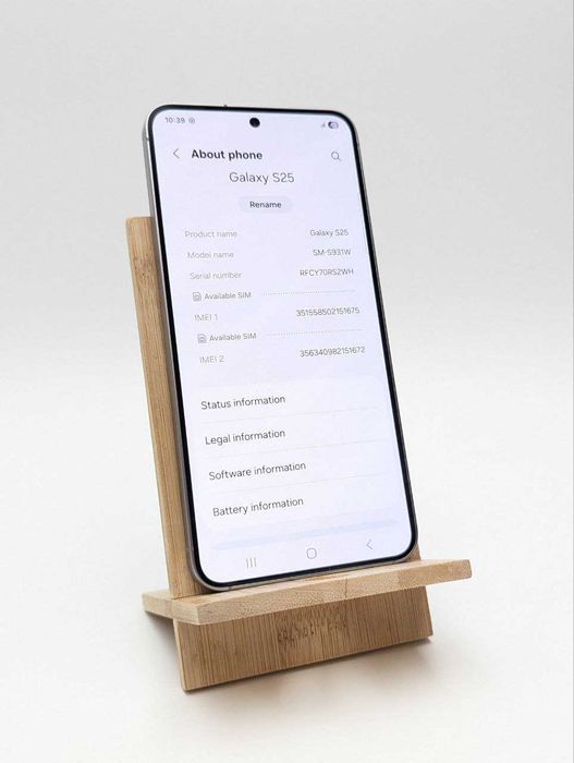 Samsung Galaxy S25 128GB Srebrny