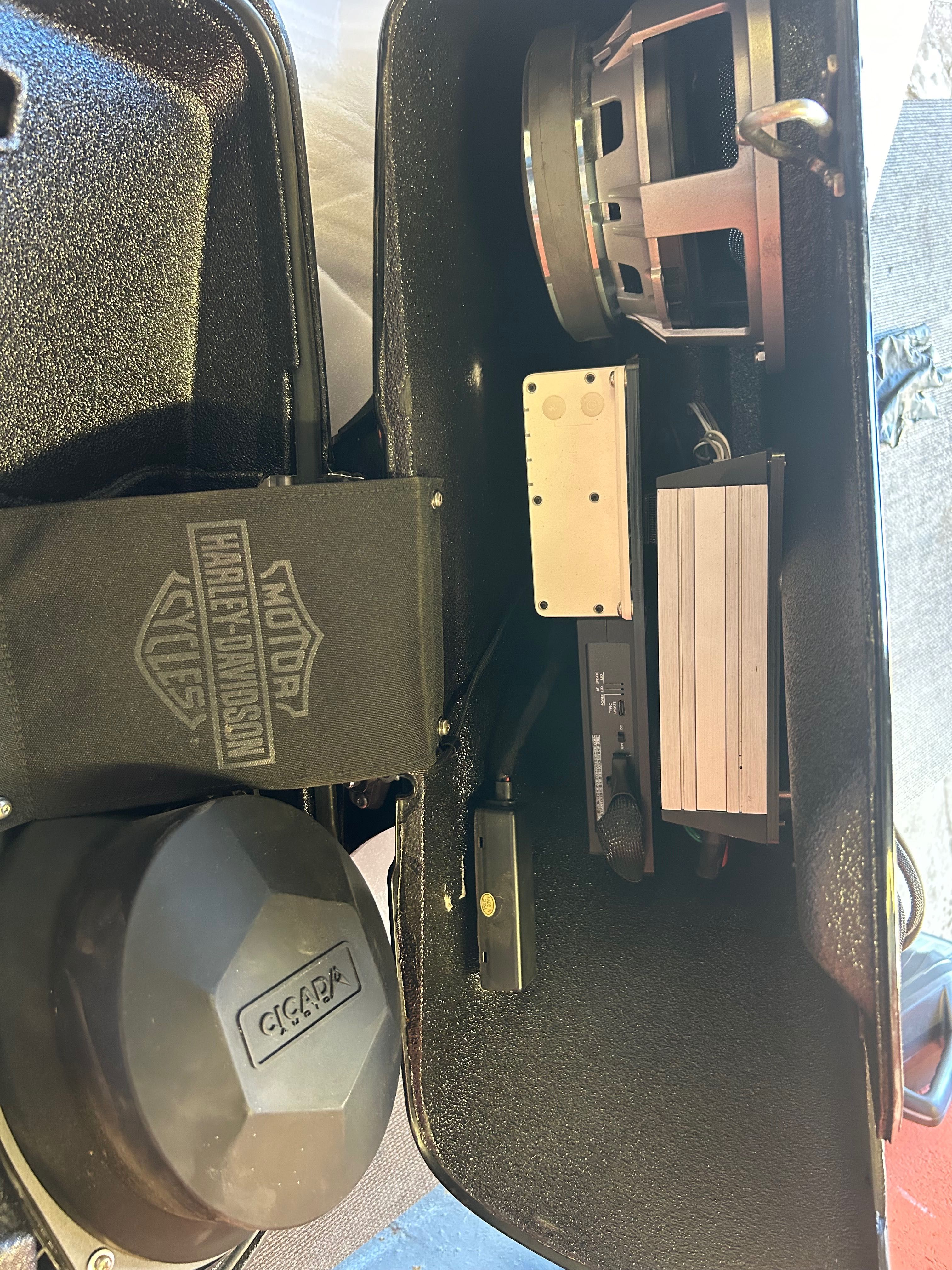 Harley Davidson Cicada audio system