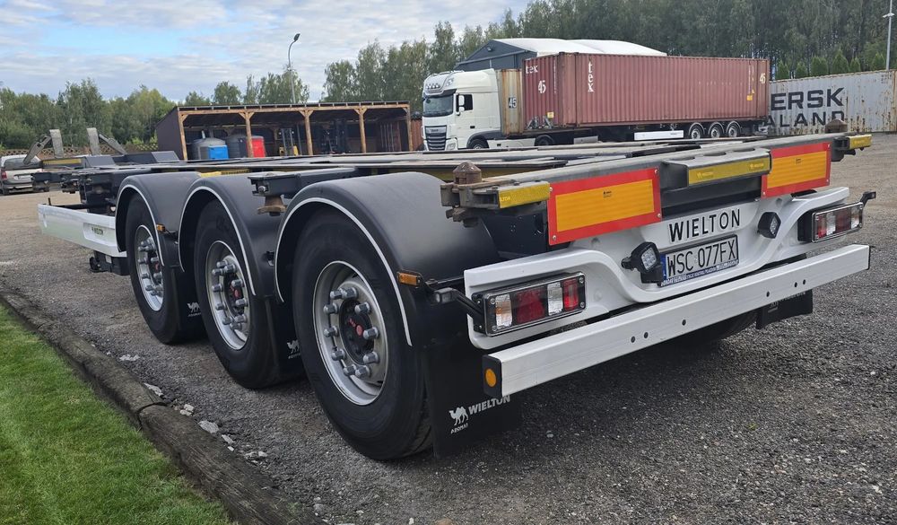 Wielton NS-3  Podkontenerowa / Sprzedam Lub Wynajmę / 2 Sztuki / Wszystkie Opcje