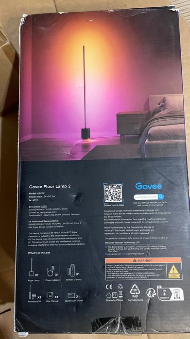 Торшер лампа розумний Govee H607C Floor Lamp 2