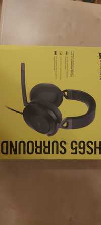 Sluchawki gamingowe corsair HS65 surround carbon