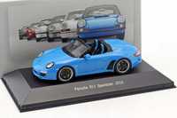 PORSCHE 911 (997) Speedster 2010 Blue Niebieski ATLAS 1:43