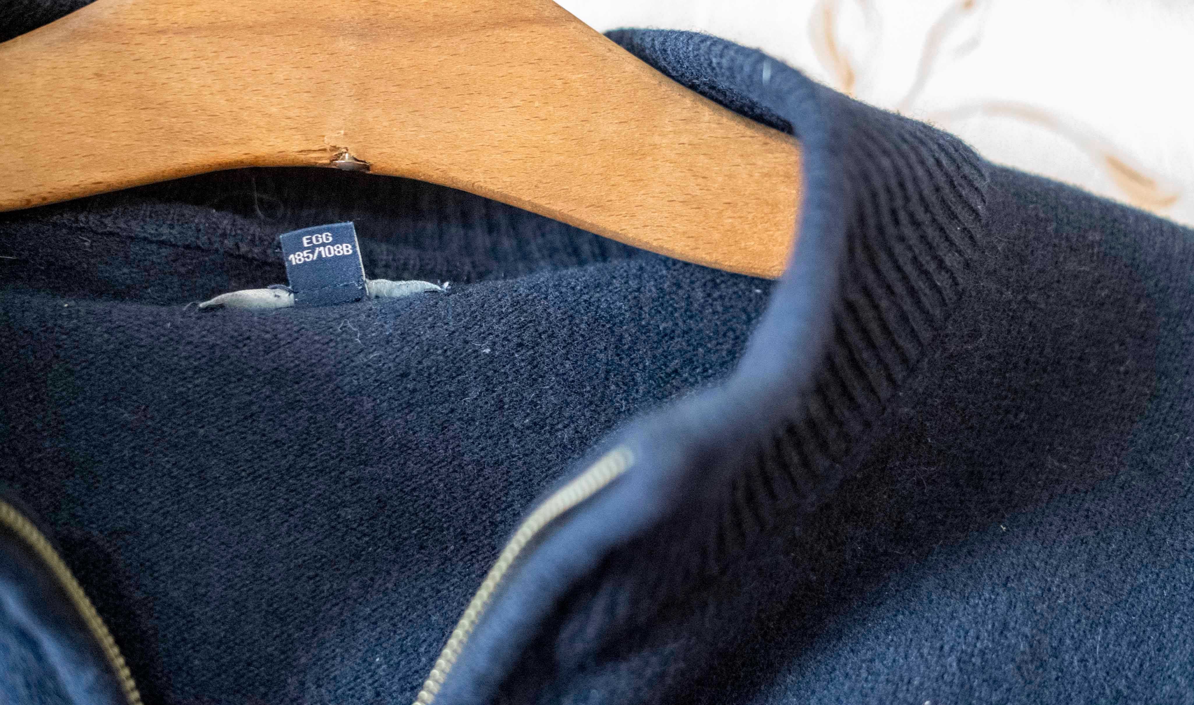 Markowy sweter Gant z wełny jagnięcej (3XL) – ciepło, styl i jakość!