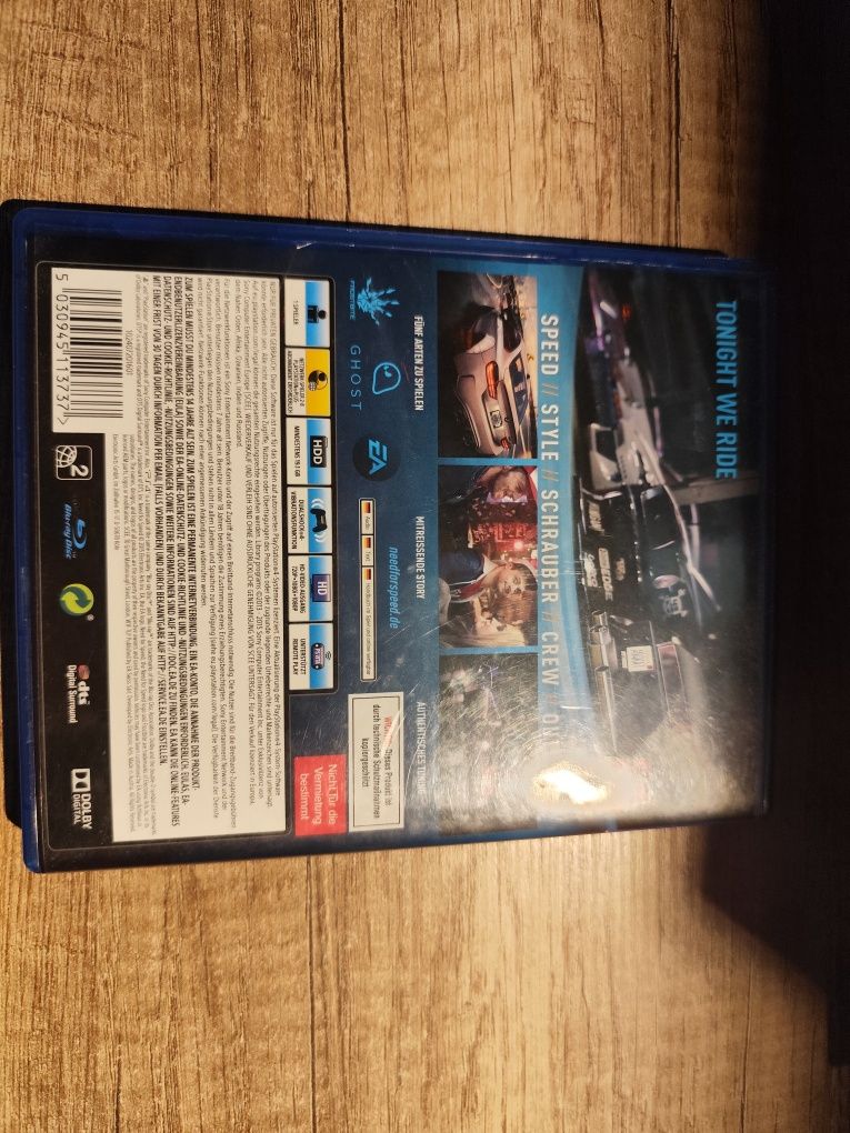 Need for speed PS4