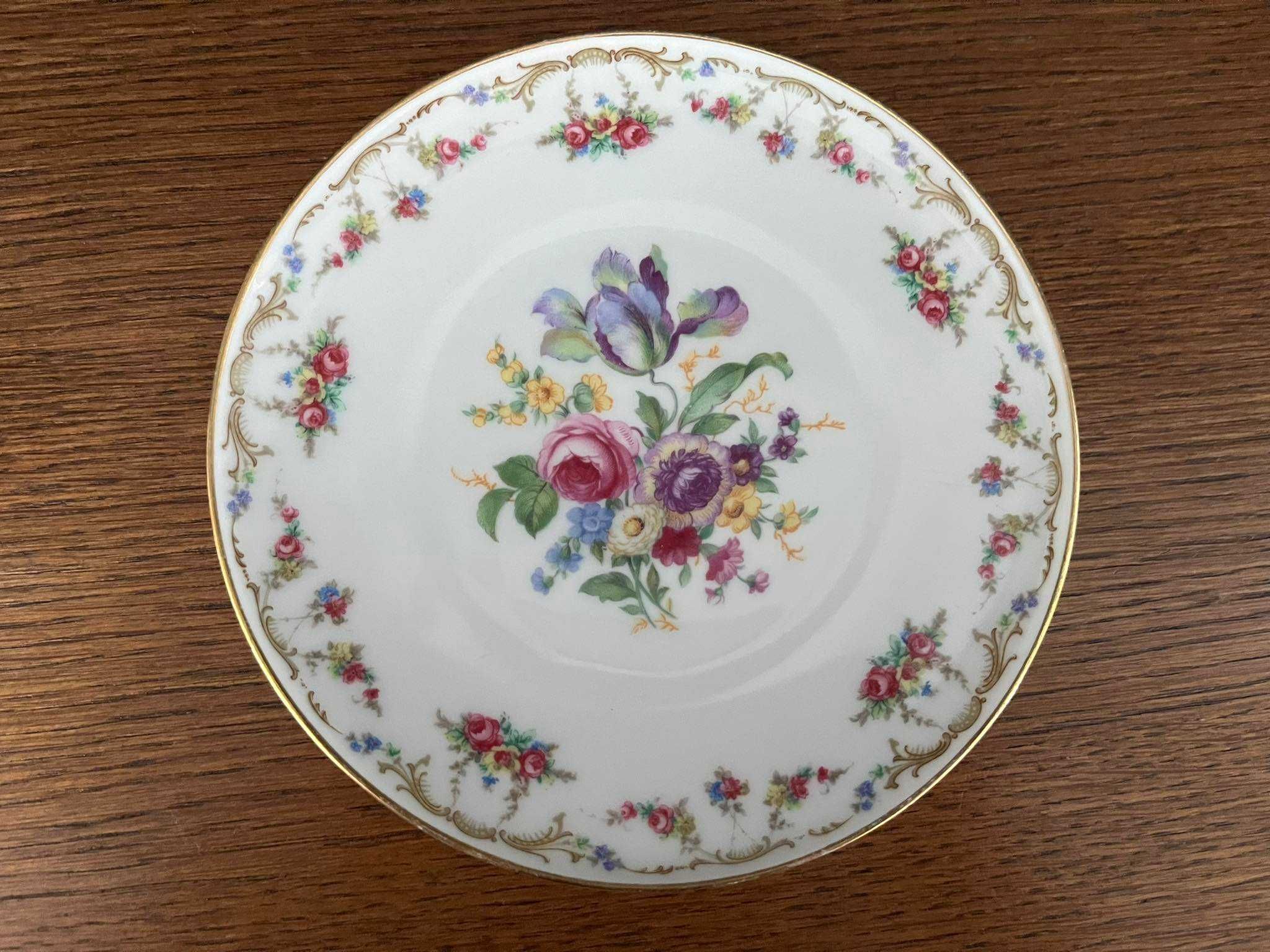 Talerzyk porcelana Heinrich Selb Bavaria Germany 16 cm 6 sztuk