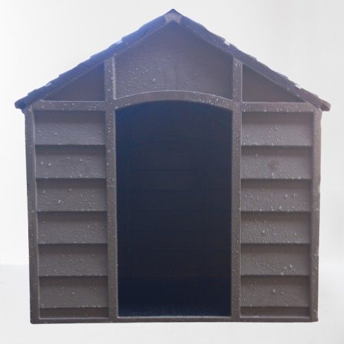 Casota Cão Pvc 71x71x68cm Castanho