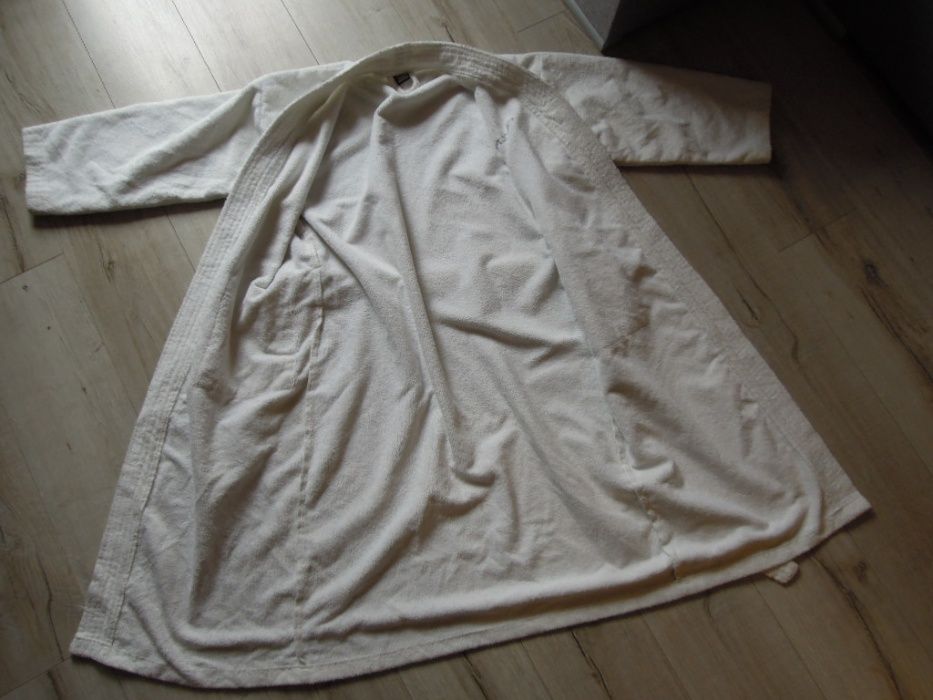 Świetny Biały Szlafrok Damski M