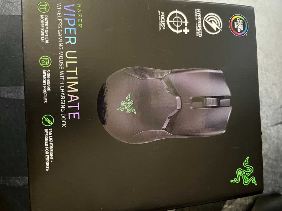Миша Razer Viper Ultimate Wireless & Mouse Dock (RZ01-03050100-R3G1)