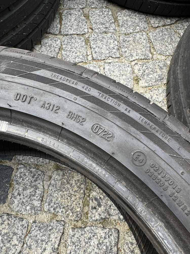 Opony letnie 255/45 R20 Continental isportcontact komplet