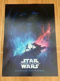 Star Wars Poster A Ascencao de Skywalker NOVO