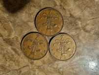 2 new pence 1971 rzadka moneta