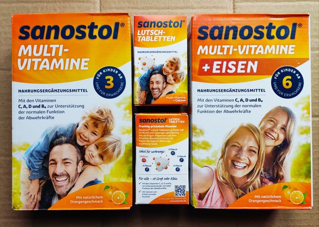 Саностол Sanostol Mivolis Вітаміни для дітей Німеччина.