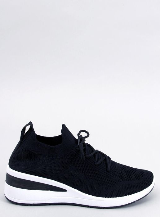 Buty Sportowe Na Ukrytym Koturnie Croft Black