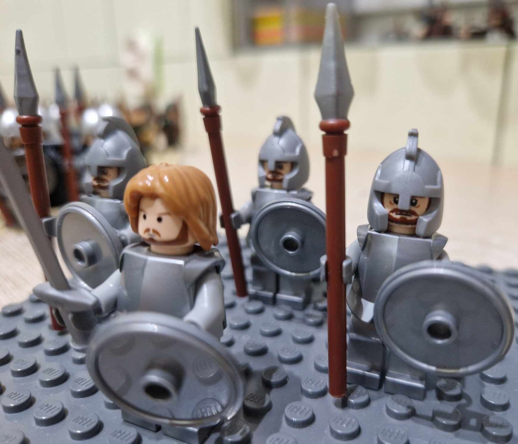 LEGO zestaw Faramir z obstawą Armia Faramira Władca Pierścieni