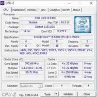 Zestaw komputerowy i5 6400 - 16GB ramu, 480GB SSD + 1TB HDD