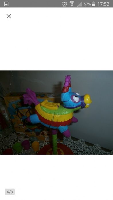 PINATA PARTY gra HASBRO niespodzianki osiołek