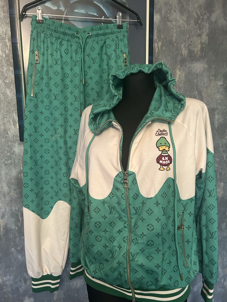 Świetny dres damski -złote zamki r.M/L
