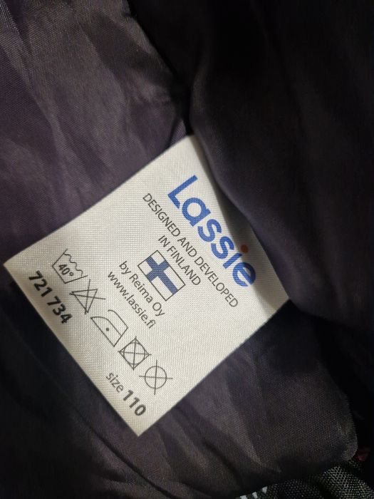 Зимовий костюм для дівчинки 110см.