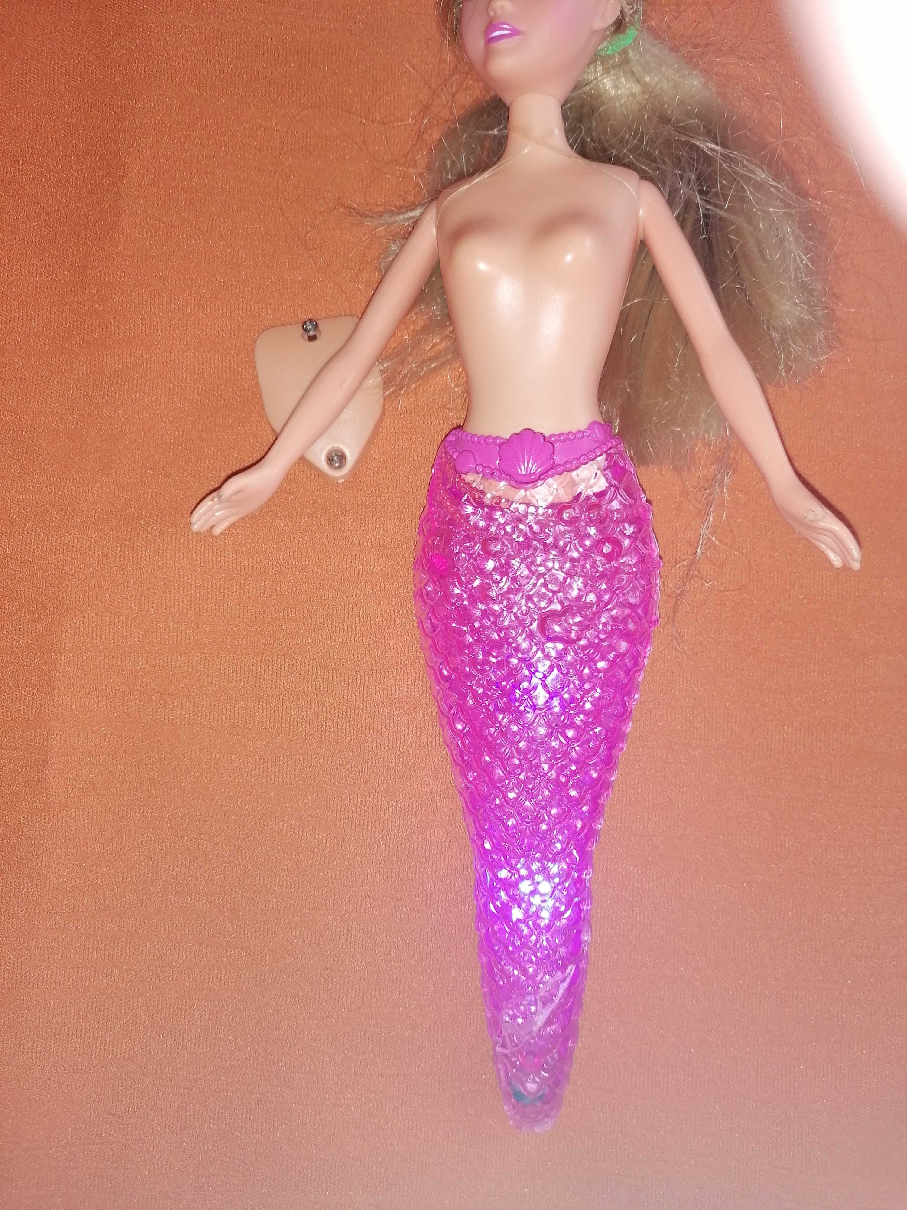 Barbie Lalka syrenka ze zmianą koloru.