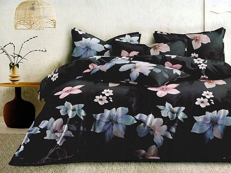 Pościel 200x220 Komplet 4 części Bawełna Satynowa Dalwin 1009