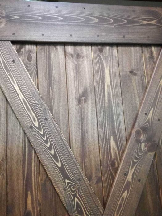Drzwi drewniane przesuwne RUSTYKALNE LOFTOWE Barn Doors