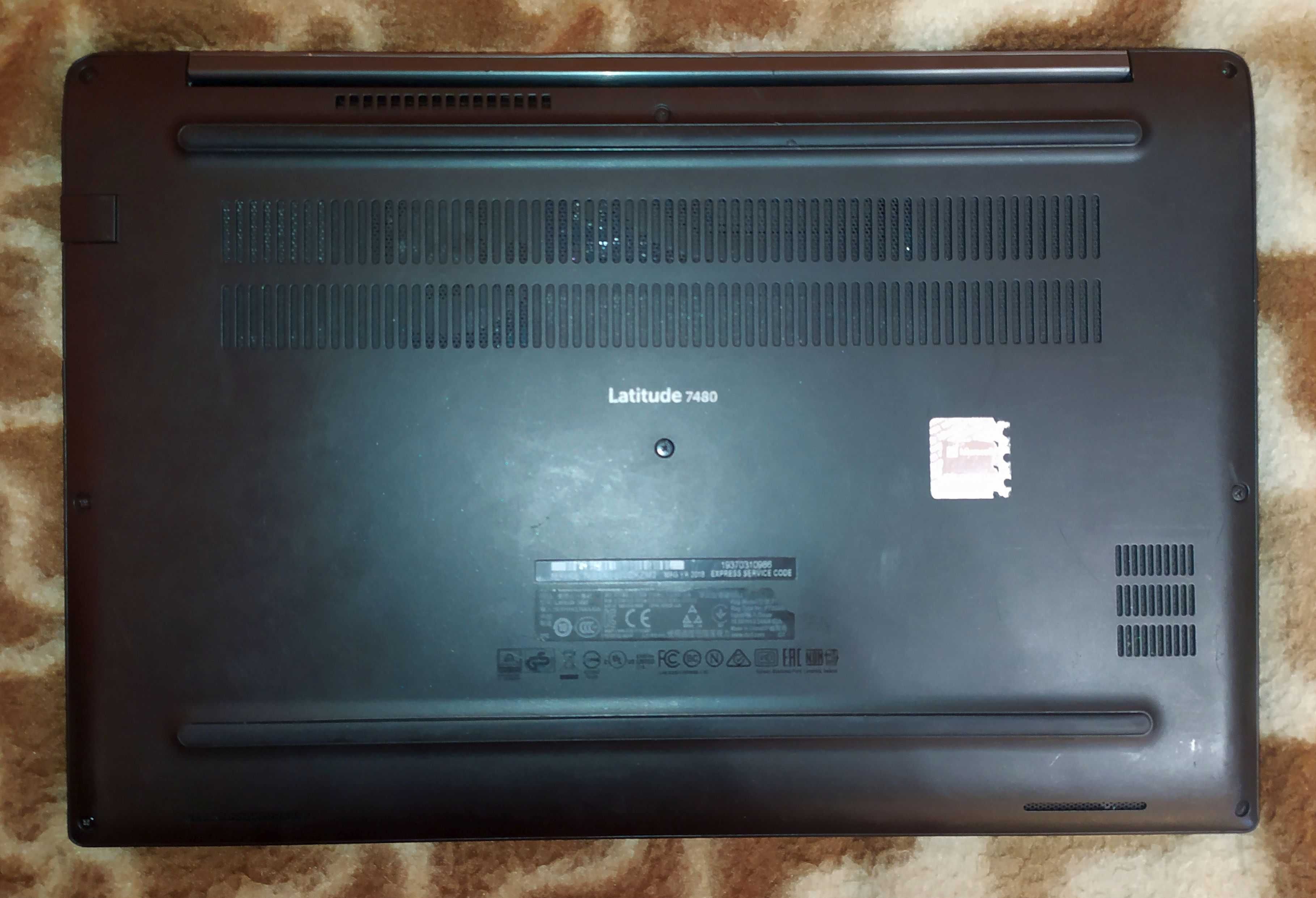Dell Latitude 7480 14" | i5-6300U | 16G DDR4 | 256GB | Zasilacz 130W